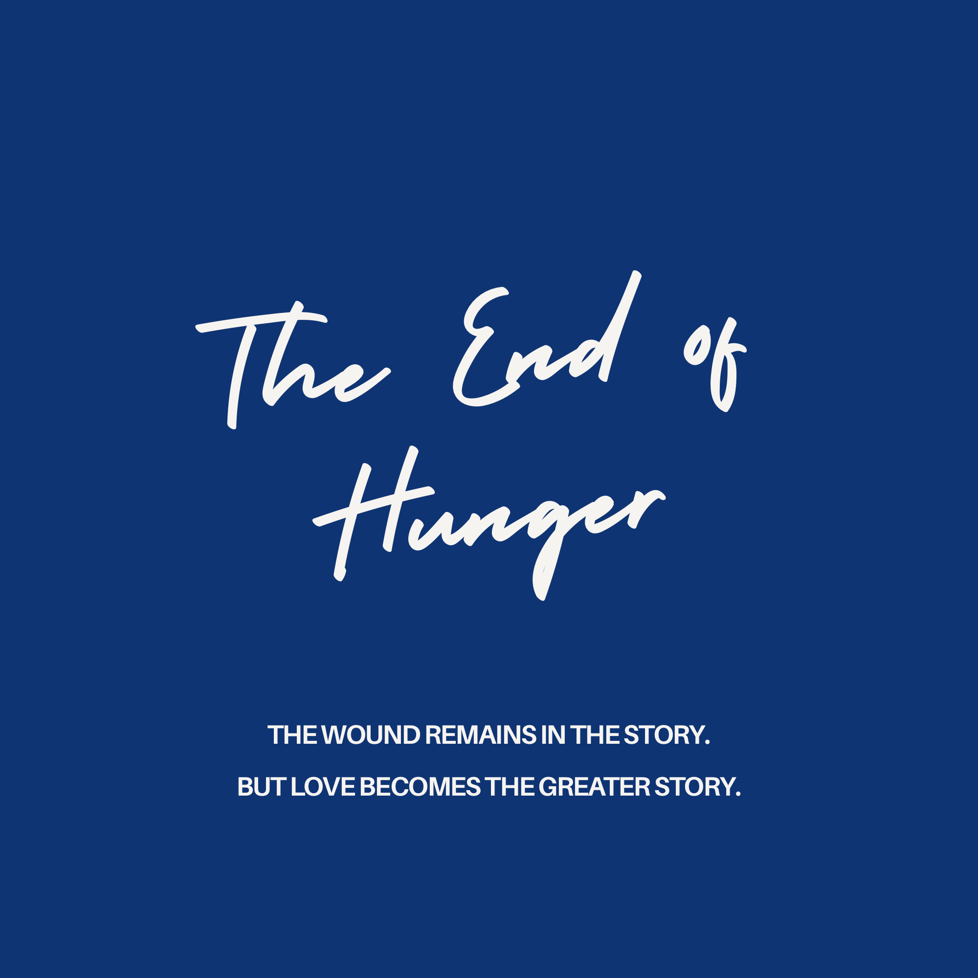 The End of Hunger