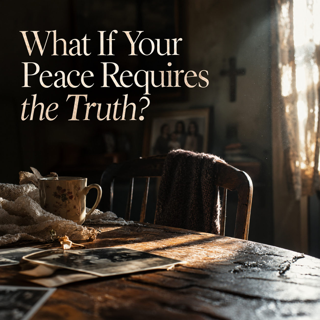 What If Your Peace Requires the Truth?